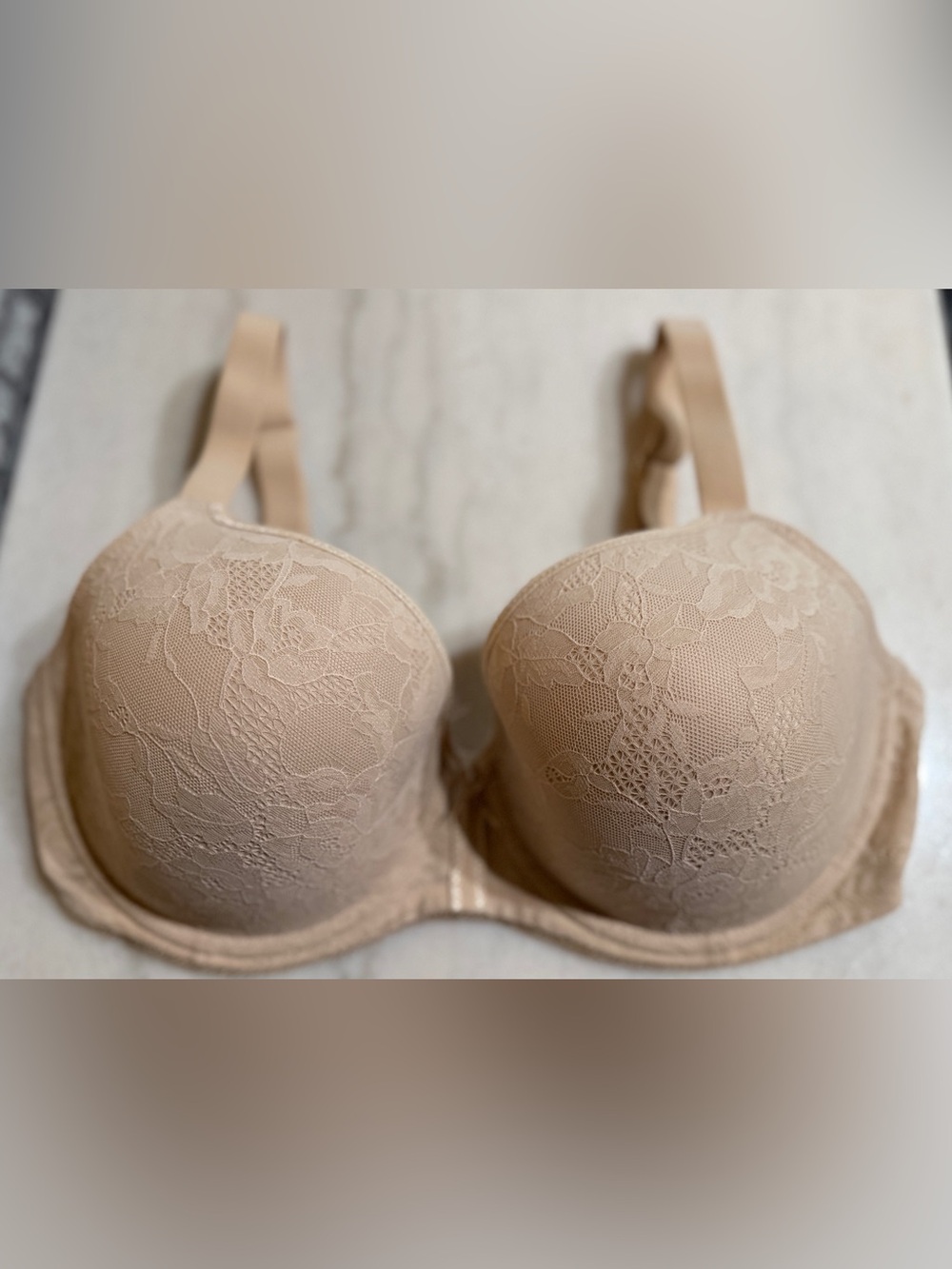 NWOT Wacoal 853201 Lace Finesse T-Shirt Underwire Bra 36DDD
